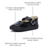 image:imageSee Kai Run  Lucia Mary Janes  Flat Sandal for GirlsBlack Patent