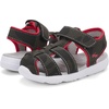 image:imageSee Kai Run Cyrus Flexirun  Sporty Fisherman ClosedToe Sandal for BoysGrayRed
