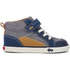 image:imageSee Kai Run Dayton  Casual High Top Sneakers for Little KidsGray Denim