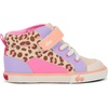 image:imageSee Kai Run Dayton  Casual High Top Sneakers for Little KidsOatmealLeopard
