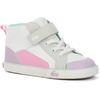 image:imageSee Kai Run Dayton  Casual High Top Sneakers for Little KidsWhite Leather