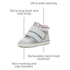 image:imageSee Kai Run Dean Adapt II  Adaptive Sneaker for KidsSilver