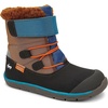 image:imageSee Kai Run Gilman  Waterproof amp Insulated Snow Boot for KidsBrown Blue Mix