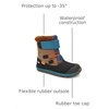 image:imageSee Kai Run Gilman  Waterproof amp Insulated Snow Boot for KidsBrown Blue Mix