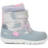 image:imageSee Kai Run Gilman  Waterproof amp Insulated Snow Boot for KidsSilver Shimmer