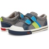 image:imageSee Kai Run Russell  Double Strap Sneaker for KidsGrayBlue