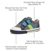 image:imageSee Kai Run Russell  Double Strap Sneaker for KidsGrayBlue