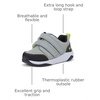 image:imageSee Kai Run Ryder Adapt II  Adjustable amp Adaptive Sneakers for KidsGrey