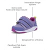 image:imageSee Kai Run Ryder Adapt II  Adjustable amp Adaptive Sneakers for KidsHeirloom Purple