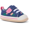 image:imageSee Kai Run Stevie Mini  Baby Sneaker with Traction for First WalkersBlue DenimGarden