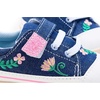 image:imageSee Kai Run Stevie Mini  Baby Sneaker with Traction for First WalkersBlue DenimGarden