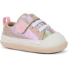 image:imageSee Kai Run Stevie Mini  Baby Sneaker with Traction for First WalkersGold Metallic