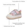 image:imageSee Kai Run Stevie Mini  Baby Sneaker with Traction for First WalkersGold Metallic