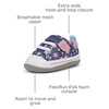 image:imageSee Kai Run Stevie Mini  Baby Sneaker with Traction for First WalkersNavy DenimStars