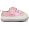 image:imageSee Kai Run Stevie Mini  Baby Sneaker with Traction for First WalkersPink Metallic