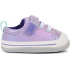 image:imageSee Kai Run Stevie Mini  Baby Sneaker with Traction for First WalkersPurple Metallic