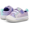 image:imageSee Kai Run Stevie Mini  Baby Sneaker with Traction for First WalkersPurple Metallic