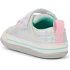image:imageSee Kai Run Stevie Mini  Baby Sneaker with Traction for First WalkersSilver Metallic