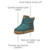 image:imageSee Kai Run Teddy  Insulated Snow Boot for KidsForest Green
