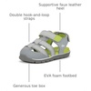 image:imageSee Kai Run Wilder II  Pool amp Waterpark Sandals for Little KidsGrey