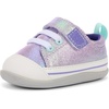 image:imageSee Kai Run Stevie Mini  Baby Sneaker with Traction for First WalkersPurple Metallic