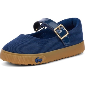 image:imageSee Kai Run  Lucia Mary Janes  Flat Sandal for GirlsNavy Corduroy