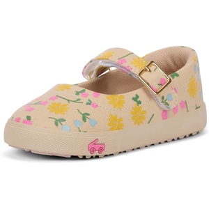 image:imageSee Kai Run  Lucia Mary Janes  Flat Sandal for GirlsOatmealFloral
