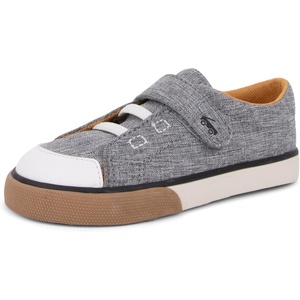 image:imageSee Kai Run Basics  Alex  Low Top Sneaker for KidsGray Linen