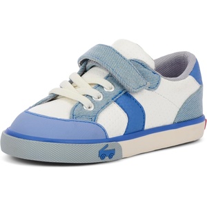 image:imageSee Kai Run Connor  Casual amp Sporty Sneaker for KidsWhiteWashed Denim