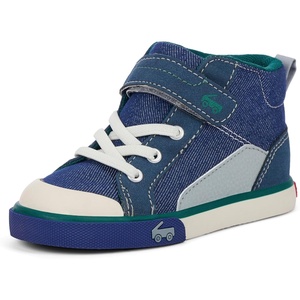 image:imageSee Kai Run Dayton  Casual High Top Sneakers for Little KidsNavy Denim
