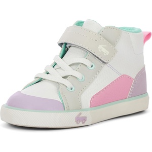 image:imageSee Kai Run Dayton  Casual High Top Sneakers for Little KidsWhite Leather