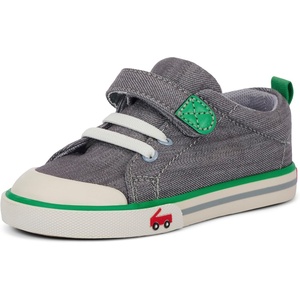 image:imageSee Kai Run Stevie II  Durable Sneaker for Little KidsGray DenimGreen
