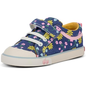 image:imageSee Kai Run Kristin ToddlerLittle KidBlue DenimFloral