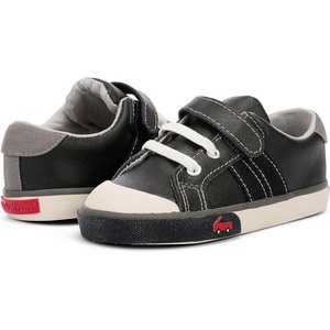 image:imageSee Kai Run Lucci  All Adventure Sneakers for BoysBlack LeatherGray