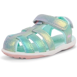 image:imageSee Kai Run Paley II  Lightweight amp Breathable Sandals for Little KidsSilver Rainbow