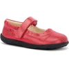 image:imageSee Kai Run Jane II Shoes for Kids  Ideal for Toddlers and Little Kids  Leather Upper  Hook and Loop StrapRed Metallic