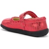 image:imageSee Kai Run Jane II Shoes for Kids  Ideal for Toddlers and Little Kids  Leather Upper  Hook and Loop StrapRed Metallic