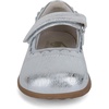 image:imageSee Kai Run Jane II Shoes for Kids  Ideal for Toddlers and Little Kids  Leather Upper  Hook and Loop StrapSilver