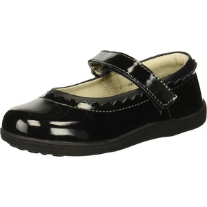 image:imageSee Kai Run Jane II Shoes for Kids  Ideal for Toddlers and Little Kids  Leather Upper  Hook and Loop StrapBlack Patent